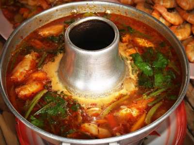 食物 泰式虾汤 酸甜泰式汤 香菜 泰式汤 最喜欢的泰国菜 麻辣