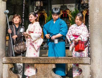 日本 京都 日本人 亚洲 水 传统 旅行 神社 著名的 文化