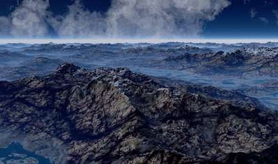 行星 发现 梦幻的世界 航海者 虚拟景观 模型 科幻小说 分形