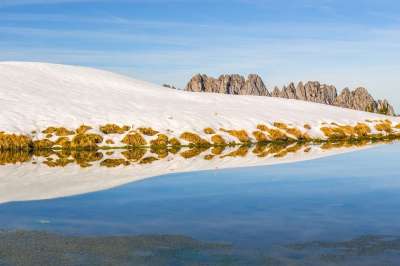 景观 湖 山 伯尔尼高地