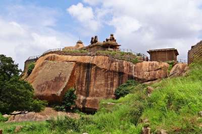 堡 Chitradurga 卡纳塔克 印度 旅行 老的 古老的