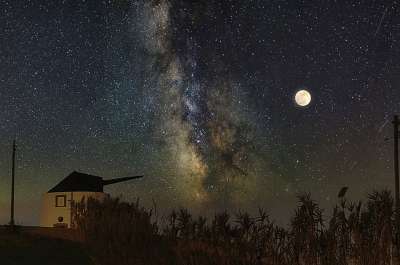 大自然壁纸 自然壁纸 高清壁纸 星星 自然 星系 银河 墙纸