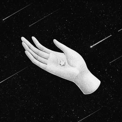 漫画 绘画 幻想 创造力 黑和白 免费插画师 手 雕像 星星