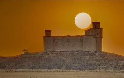 城堡 历史的 结构 太阳 景观 旅行 旅游 地标 旅游景点