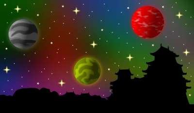 日本 行星 星空 星系 星云 夜晚 天空 夜空 空间 星星