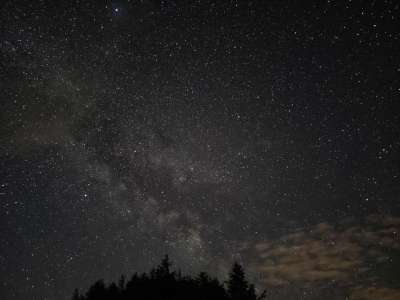 大自然壁纸 自然壁纸 高清壁纸 银河系 通过乳腺 星系 宇宙