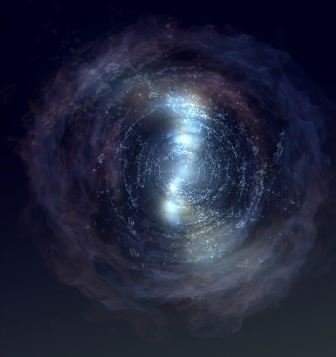 幻想 抽象的 空间 气氛 银河系 陨石 宇宙 超现实的 银河系