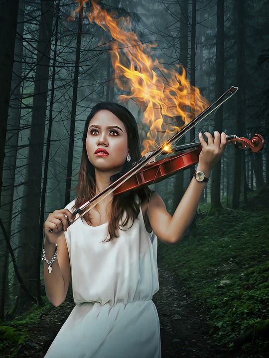 幻想 黑暗的 哥特 肖像 幻想肖像 女性 年轻 美丽 模型