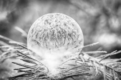 肥皂泡 冻结 水 冬天 冰晶 寒冷的 泡沫 冰淇淋 雪 子弹