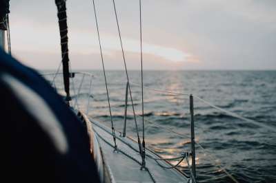 航行 划船 水 帆船 海 船 航海的 帆 海洋 自然 日落