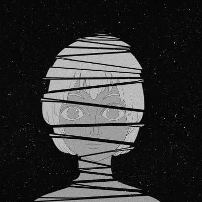女孩 碎片 宇宙 女士 裂缝 恐惧 星星 繁星点点 星系 空间