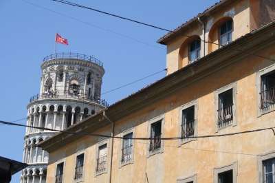 比萨 意大利 倾斜 塔 建造 旅游景点 悬垂 吸引力 游客