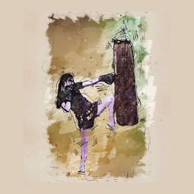 女孩在战斗 女人 女孩 女性力量 力量 接触 物理 对手 竞赛