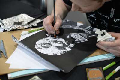 艺术家 画画 漫画 动漫展