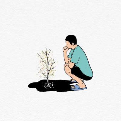 绘画 创造力 想象力 阴影 树木