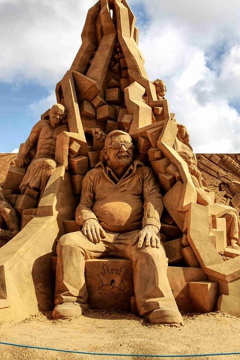 沙雕 沙 雕塑 艺术品 砂的图片 Sandworld 雕像 节日