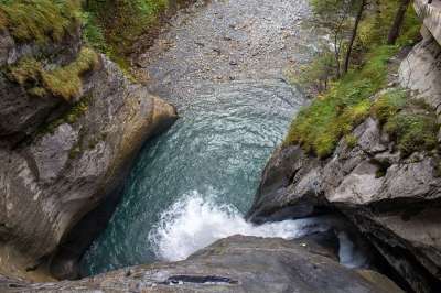 瀑布 河 特吕默尔巴赫瀑布 水 岩石 新鲜的 冰川水 旅游景点