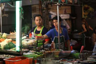 中国小镇 食物 曼谷 美食 旅行 烹饪 当地的 泰国