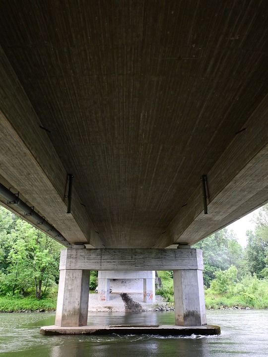 桥 流动 水 建筑学 建造 路 叉 具体的 支持 码头