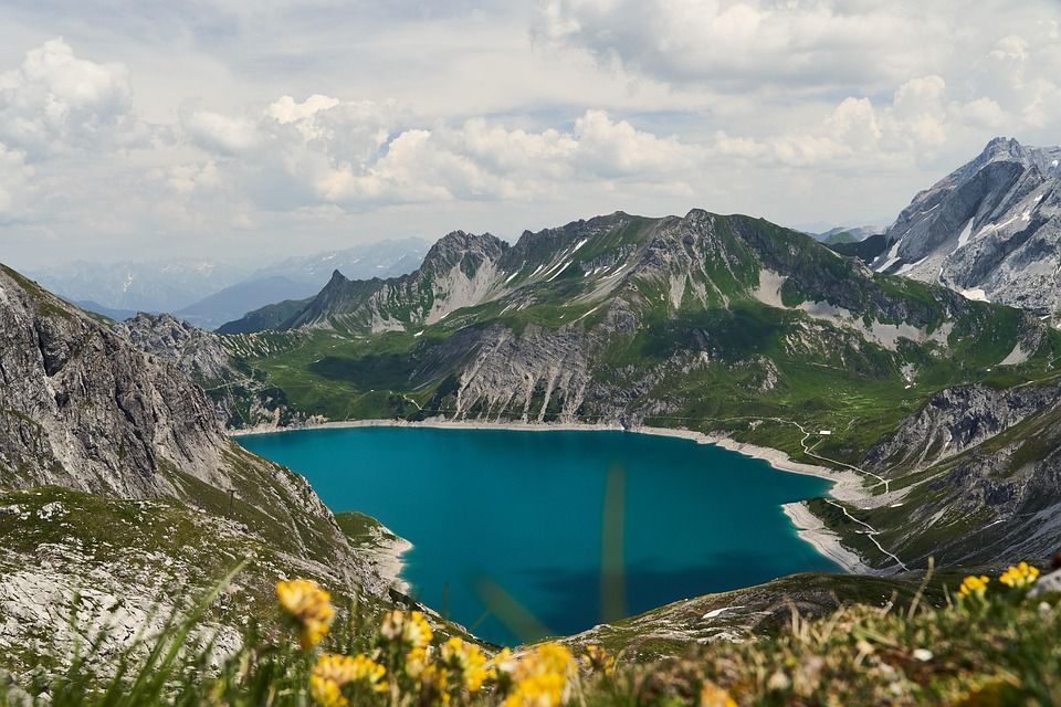 山, 山下湖, 湖, 水库, 远足, 吕纳湖, 观点, 自然, 布兰妮塔尔