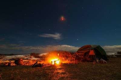 生活在大自然 星空 篝火 帐篷 度假 星空 星空 篝火 篝火