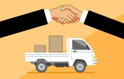 交货 卡车 握手 概念 服务 面包车 商业的 商品 仓库 后勤