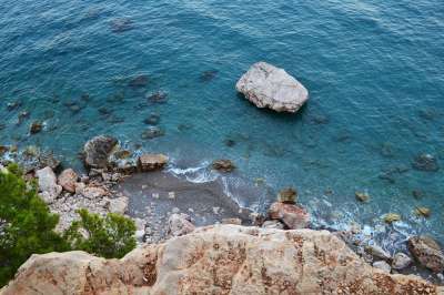 海 海岸 岩石 波浪 水 石头 海岸线 自然 海 水 石头
