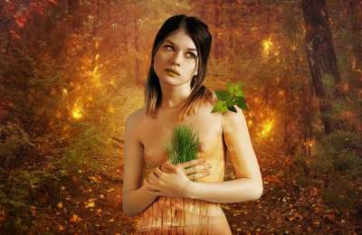 哥特 幻想 黑暗的 女性 女士 幻想女人 魔法 神秘 吸引人的