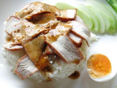 白饭 满足你的需求 食物 泰国美食 一盘 小菜