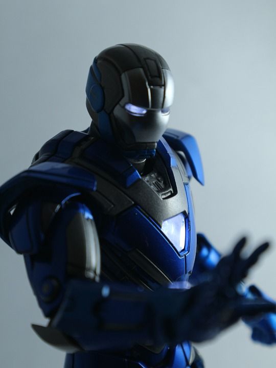 Bluesteel 奇迹 Comicave 数字 玩具 图 全世界