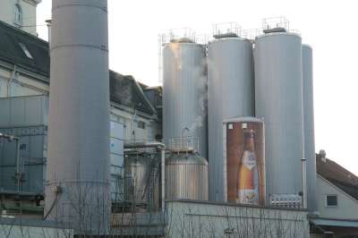 啤酒厂 工厂 啤酒厂金黄牛 乌尔姆 牛金 啤酒 建造 行业 筒仓