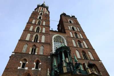 克拉科夫 圣玛丽教堂 市场 建筑学 市中心 古迹 历史 旅游景点