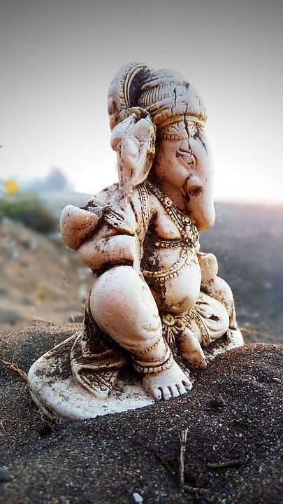 Ganeshji 甘尼什 印度教 主 象头神 印度人 宗教 庆典
