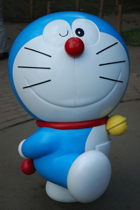 叮当 Dorachan 动漫 日本 猫 象征 蓝色动漫 蓝色动画