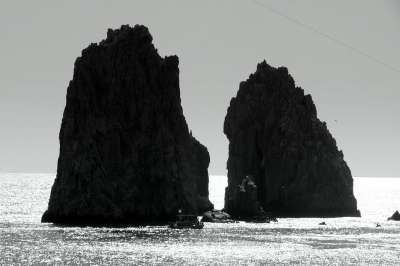 Cabo San Lucas 墨西哥 海洋 水 岩 海 悬崖 景观