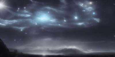 空间 星系 宇宙 星星 梦 遮罩 绘画 幻想 想象力