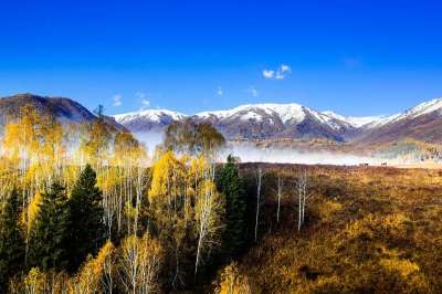 中国 北疆 雪山 景观 秋 北疆 雪山 雪山 雪山 雪山