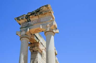 阿波罗Hylates 避难所 废墟 塞浦路斯 Kourion 纪念碑