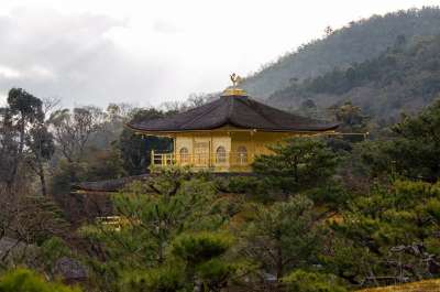 金阁寺 金馆 六园寺 禅 京都 日本 寺庙 花园 日本人 结构