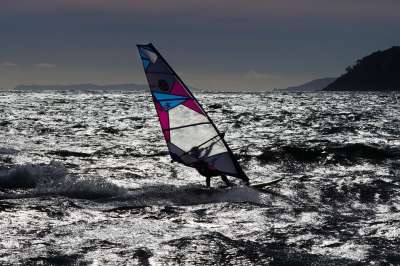 帆板 波浪 海 冲浪 风 水 海洋 波 海浪 爱好 侧