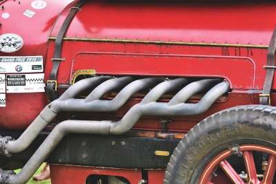 Locomobile M48 排气 总管 赛车 古董车 跑车 历史的