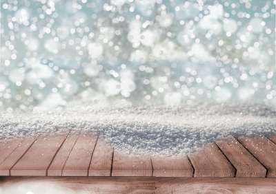 冬天 板 阶段 背景 木头 季节 寒冷的 自然 雪 白色的