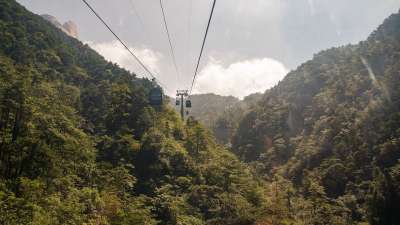 大自然壁纸 自然壁纸 高清壁纸 山 天柱山 云 天 风景 景点