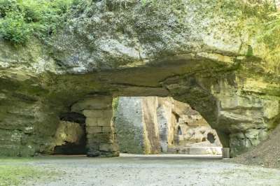 山 剧院 废墟 岩石 奥地利 萨尔茨堡的土地 自然