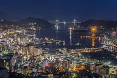 夜景 长崎 日本 三大夜景 世界三大夜景 城市景观 夜景 夜景