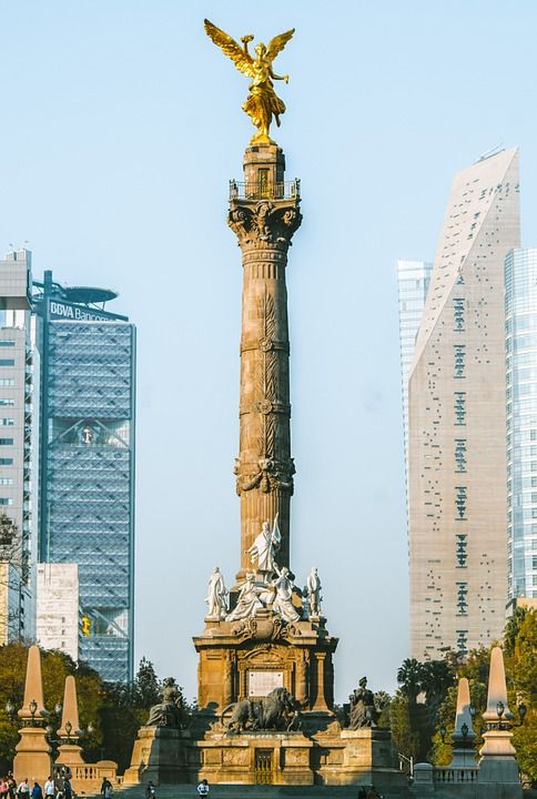 墨西哥 Cdmx 城市 纪念碑 Df 独立 天使 墨西哥人 结构