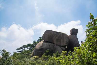 大自然壁纸 自然壁纸 高清壁纸 山 天柱山 云 天 风景 景点