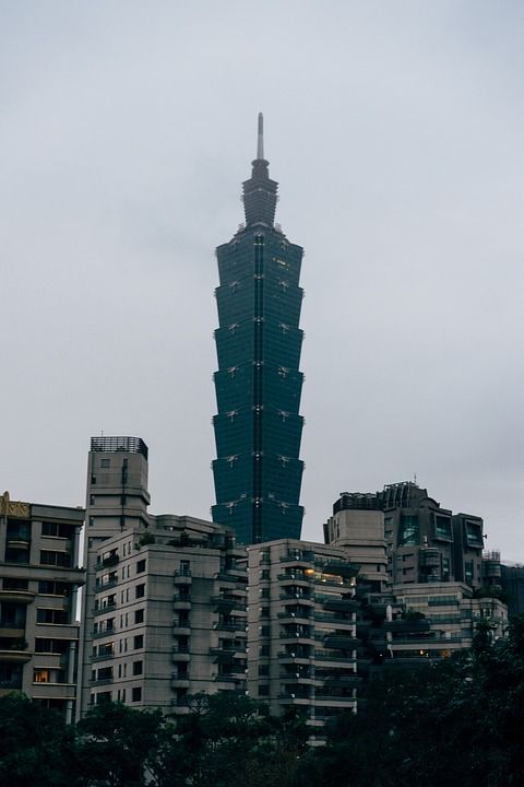 台北101 摩天大楼 台北 旅游景点 城市 天际线 建造 结构