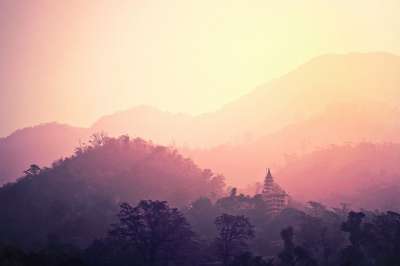 寺庙 瑞诗凯诗 印度 印度教 圣 亚洲 宗教 旅行 自然 恒河