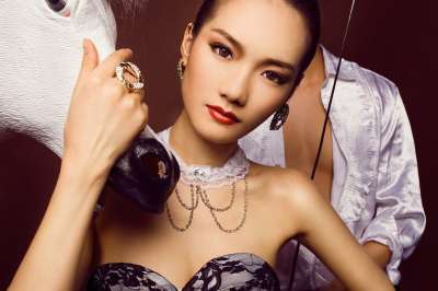 修图 马 美女